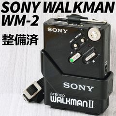 SONY WALKMAN WM-2 カセットウォークマン 黒 ケース付 整備済