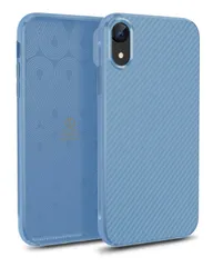 新品 【炭素繊維テクスチャ ・ 滑り止めストレートエッジ 】 ONES 超薄型 超軽量 iPhone XR ケース 米軍MIL規格 超耐衝撃 画面保護 レンズ保護 【 指紋防止、Qiワイヤレス充電 】 衝撃吸収シリコンバンパー 持ちやすい マット感 黄変防止のサムネイル