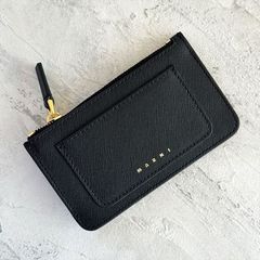 正規品 すぐ届く! Saint Laurent サンローラン/ レザー3つ折り財布