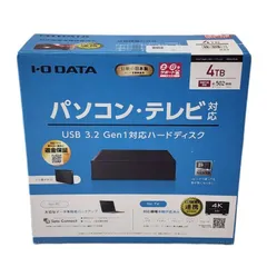 IODATA - 【新品・未使用】HDD-UT4K-BC 外付けHDD 4TB アイ・オー・データ IODATA - 【新品・未使用】HDD-UT4K-BC 外付けHDD 4TB アイ