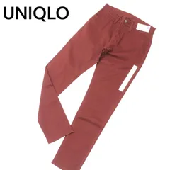 【新品 未使用】 UNIQLO ユニクロ 通年★ ウルトラストレッチ スキニー フィット カラー ジーンズ パンツ Sz.S メンズ