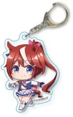 【中古】キーホルダー・マスコット(キャラクター) トウカイテイオー 「ウマ娘 プリティーダービー トレーディングアクリルキーホルダー てくトコ」