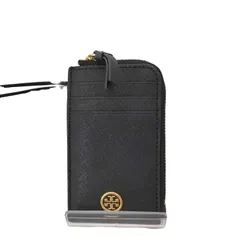 トリーバーチ TORY BURCH メタルロゴ レザーパスケース ゴールドチェーン レディース 表記無 