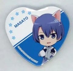 【中古】バッジ・ピンズ 聖川真斗 「劇場版 うたの☆プリンスさまっ♪ マジLOVEスターリッシュツアーズ in ナンジャタウン ハート缶バッジコレクション」