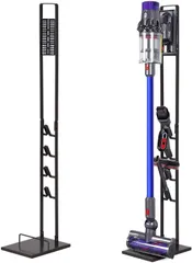 【在庫セール】Emdou掃除機スタンド コードレス掃除機 スタンド クリーナースタンド 多い機能掃除機壁掛け収納スタンド 適用Dyson（ダイソン) V6 V7 V8 V10 V11などシリーズ対応 掃除機立て 収納機能付き (B-Stand)