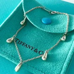2025年最新】ティファニー ティアドロップ ブレスレットの人気アイテム