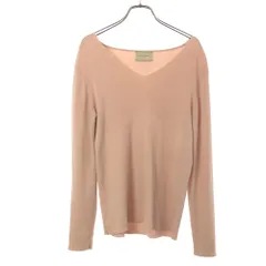 ユナイテッドアローズ 長袖 Vネック セーター ピンク UNITED ARROWS ニット レディース 古着 【240223】