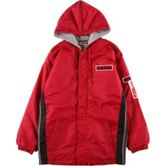 古着 90年代 アディダス adidas 中綿パーカー パファージャケット メンズXL相当 ヴィンテージ/eaa353334