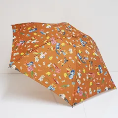 折りたたみ傘 PAUL&JOE ACCESSOIRES ポールアンドジョー アクセソワ USED品 フォトプリント ねこ ぬいぐるみ おもちゃ 55cm FA9409