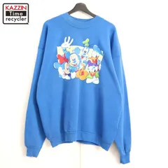 90s USA製 vintage MICKEY ミッキーマウス Mickey Mouse スウェット トレーナー メンズ 表記XXLサイズ