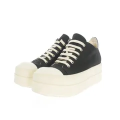 ダークシャドウ DRKSHDW リックオウエンス DOUBLE BUMPER LOW SNEAKS スニーカー 靴 42 ブラック/ミルク 黒 DU01D1832 NDKのサムネイル