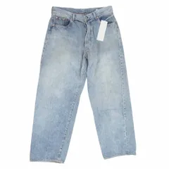 最終値下げ 廃盤品 comoli 22ss ブリーチ デニムパンツ サイズ1