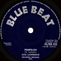 英7” Azzie Lawrence Pempelem / Lovers Understand 45BB222 Blue Beat /00080