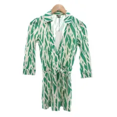 ダイアンフォンファステンバーグ DIANE von FURSTENBERG CELESTE プリント ラップオールインワン 絹 シルク 0 TWIGGS MEDIUM ツイッグス ミディアム /UO ■GY43のサムネイル