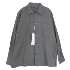 の正規 新品未使用 COMOLI コモリ ヨリ杢 シャツ GRAY 21SS 1LDK ...