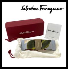 M【Ferragamo】バレッタ ヴァラリボン ヘアクリップ ヘアアクセサリー  髪留め ヘアピン Salvatore/サルヴァトーレフェラガモ (56370H3)