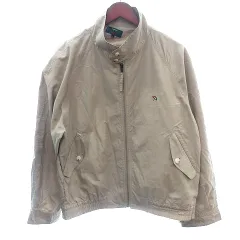 アーノルドパーマー Arnold Palmer Isleworth of Arnold Palmer ジャケット ジャンパー ブルゾン スタンドカラー 刺繍 L ベージュ /AU