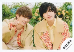 【中古】生写真(ジャニーズ) なにわ男子/道枝駿佑・藤原丈一郎/横型・上半身/シングル「The Answer / サチアレ」MV＆ジャケ写オフショット/公式生写真