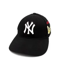 GUCCI✖️ニューヨークヤンキース ベースボールキャップ　newera グッチ NYヤンキース バタフライ刺繍 ベースボールキャップ