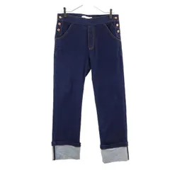 シーバイクロエ ロールアップ ストレート デニムパンツ w26 SEE BY CHLOE ジーパン レディース 【中古】  【230429】のサムネイル