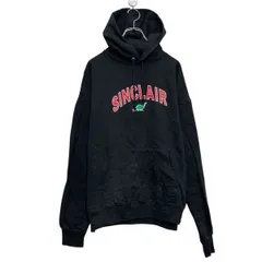 Hanes プリント スウェット パーカー ヘインズ M ブラック イラスト プルオーバー 古着卸 アメリカ仕入 a610-7741のサムネイル