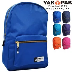 【NYブルックリン発・正規輸入品全6色　アウトドア・通勤通学・YAKPAK】 ヤックパック ゴールドジップ バッグ・リュック 男女兼用のサムネイル