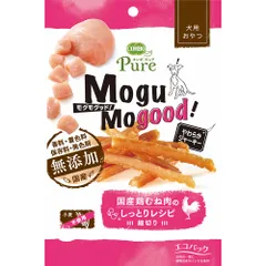 日本ペットフード コンボ ピュア ドッグ モグモグッド！ 国産鶏むね肉のしっとりレシピ 細切り 50g 犬用おやつ （1点）
