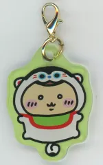 【中古】キーホルダー くりまんじゅう 「ちいかわ なんか小さくてかわいいやつ 川越 トレーディング 犬張り子になっちやったアクリルチャーム」 ちいかわもぐもぐ本舗限定