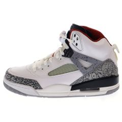NIKE (ナイキ) JORDAN SPIZIKE ジョーダン スパイジーク セメント ハイカットスニーカー ホワイト/グレー US9/27cm 315371-122