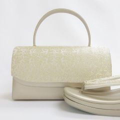 フォーマル用草履バッグセット　撥水・防汚加工　LLサイズ