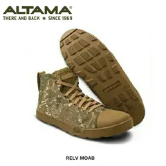 ALTAMA MAS Relv Camo Moab Mid タクティカル スニーカー Green/Tan US Regular 8.5のサムネイル