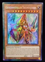 遊戯王 アルカナ・トライアンフジョーカー シークレットレア　PSA10 アルカナトライアンフジョーカー | シークレット | ドラゴン