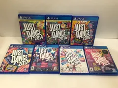 【海外版PS4】JUST DANCE 2014/2015/2016/2017/2018/2019/2020 7本セット　UBISOFT　111