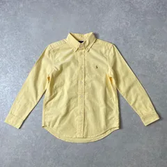 RALPH LAUREN キッズサイズ120~130 ポニー刺繍 コットン シャツ ラルフローレン