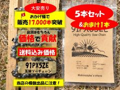 【5本+1本おまけ】91PX52E 互換 14インチ 35センチバー用 ソーチェーン 替刃 91px-52e 91px52e