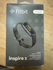 Fitbit Inspire 3 ミッドナイトゼン-ブラック 日本正規品 メーカー保証1年 最大10日間のバッテリー 健康指標ダッシュボード 心拍計測と睡眠スコア 心拍計