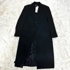 新品未使用タグ付き　ZARA ザラ　ロングチェスターコート　ブラック　Lサイズ
