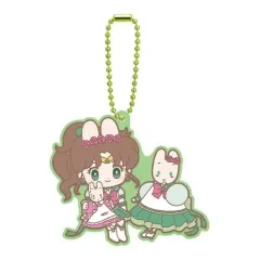 【中古】キーホルダー エターナルセーラージュピター×マロンクリーム 「劇場版 美少女戦士セーラームーンCosmos×サンリオキャラクターズ ラバーマスコット1」