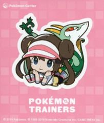 [Used] Sticker (Character) May & Serperior Sticker Pokemon Trainers "Pocket Monsters" Pokemon Center Limited