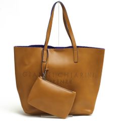 ジャンニキャリーニ／GIANNI CHIARINI バッグ トートバッグ 鞄 ハンドバッグ レディース 女性 女性用レザー 革 本革 ブラウン 茶  BOGNKM8105 肩掛け ワンショルダーバッグ