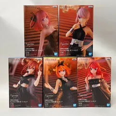【浜館41-639】 kyunties 五等分の花嫁 5体セット 中野一花 中野二乃 中野三久 中野四葉 中野五月 【未開封】