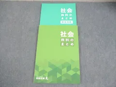 四谷大塚 小6 社会 四科のまとめ 未使用品 2023 017S2C