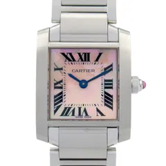 【kaniza】美品　Cartier タンクフランセーズ　ピンクシェル 楽天市場】カルティエ タンクフランセーズ ピンク（レディース