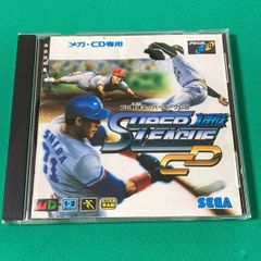メガCD専用　プロ野球スーパーリーグCD 　取扱説明書あります　メガドライブ　中古【D27