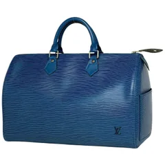 ルイ・ヴィトン Louis Vuitton スピーディ 40 ボストンバッグ 通勤 ハンドバッグ エピ トレドブルー M42985 レディース 【中古】