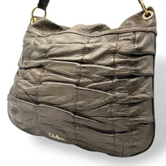 美品 551 コールハーン ワンショルダーバッグ A4 ブロンズ レザー