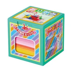 （まとめ） トーヨー 千羽鶴用 おりがみ 7×7cm22色 002003 1個（1002枚） 〔×5セット〕