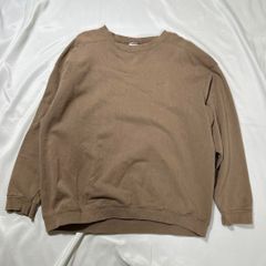 (A-077) Nike ベージュ 古着 スウェット トレーナー L