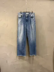 ZARA × Andersson Bell ダブルウエスト プリントデニムパンツ ZARA ダブルウエストプリントデニムパンツ X ANDERSSON BELL