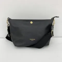 TREASURE TOPKAPI トレジャートプカピ ショルダーバッグ 鞄 カバン 斜め掛け コンパクト 旅行 レディース ブラック 服飾 IF14476■